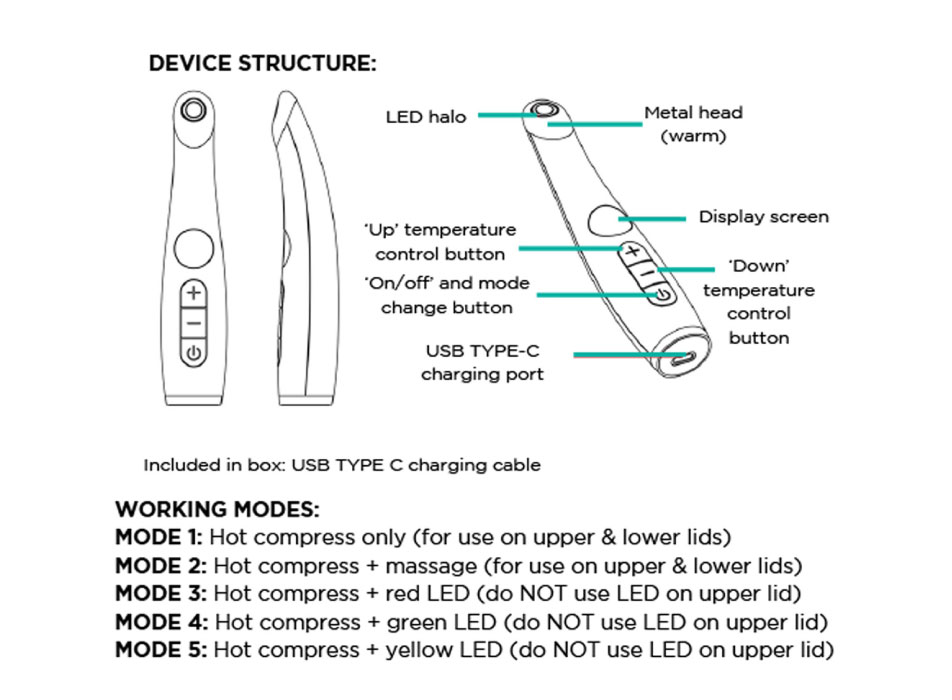 Eye Wand LED+ benefits