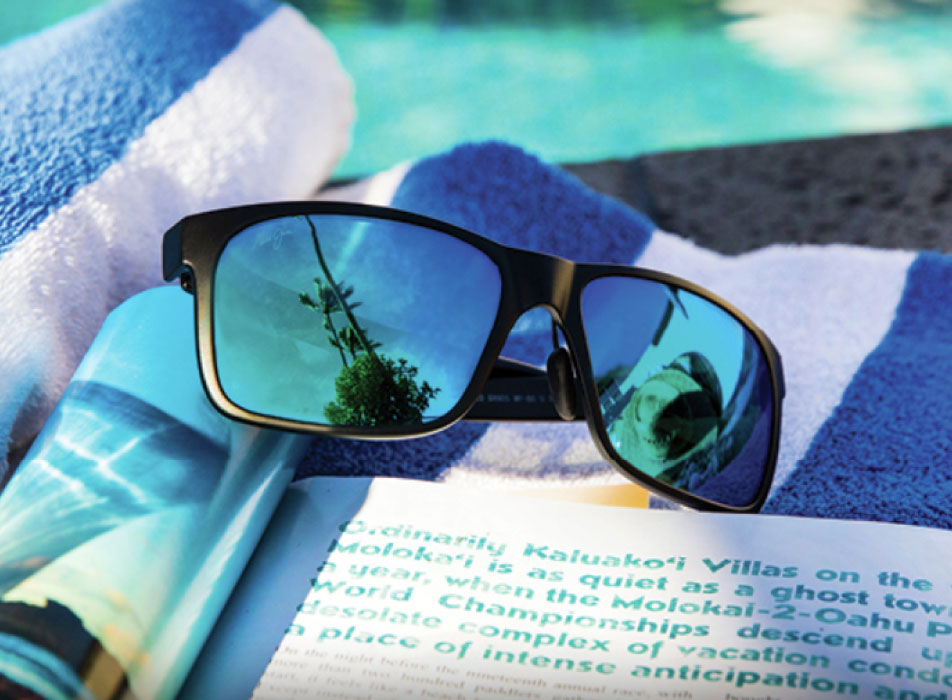 Blue Mirror sunglasses from Maui Jim